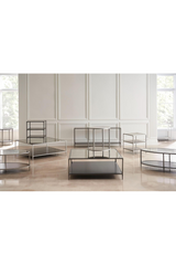 Oval Mirror Cocktail Table | Caracole Shimmer | Caracole.eu.com