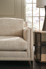 Bronze Glass End Table | Caracole Alloy | Caracole.eu.com