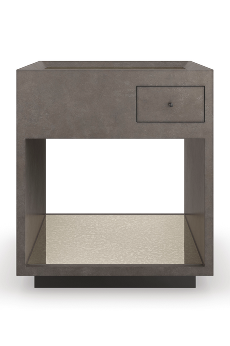 Gray Modern End Table | Caracole Dark Matter | Caracole.eu.com