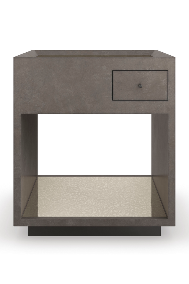 Gray Modern End Table | Caracole Dark Matter | Caracole.eu.com