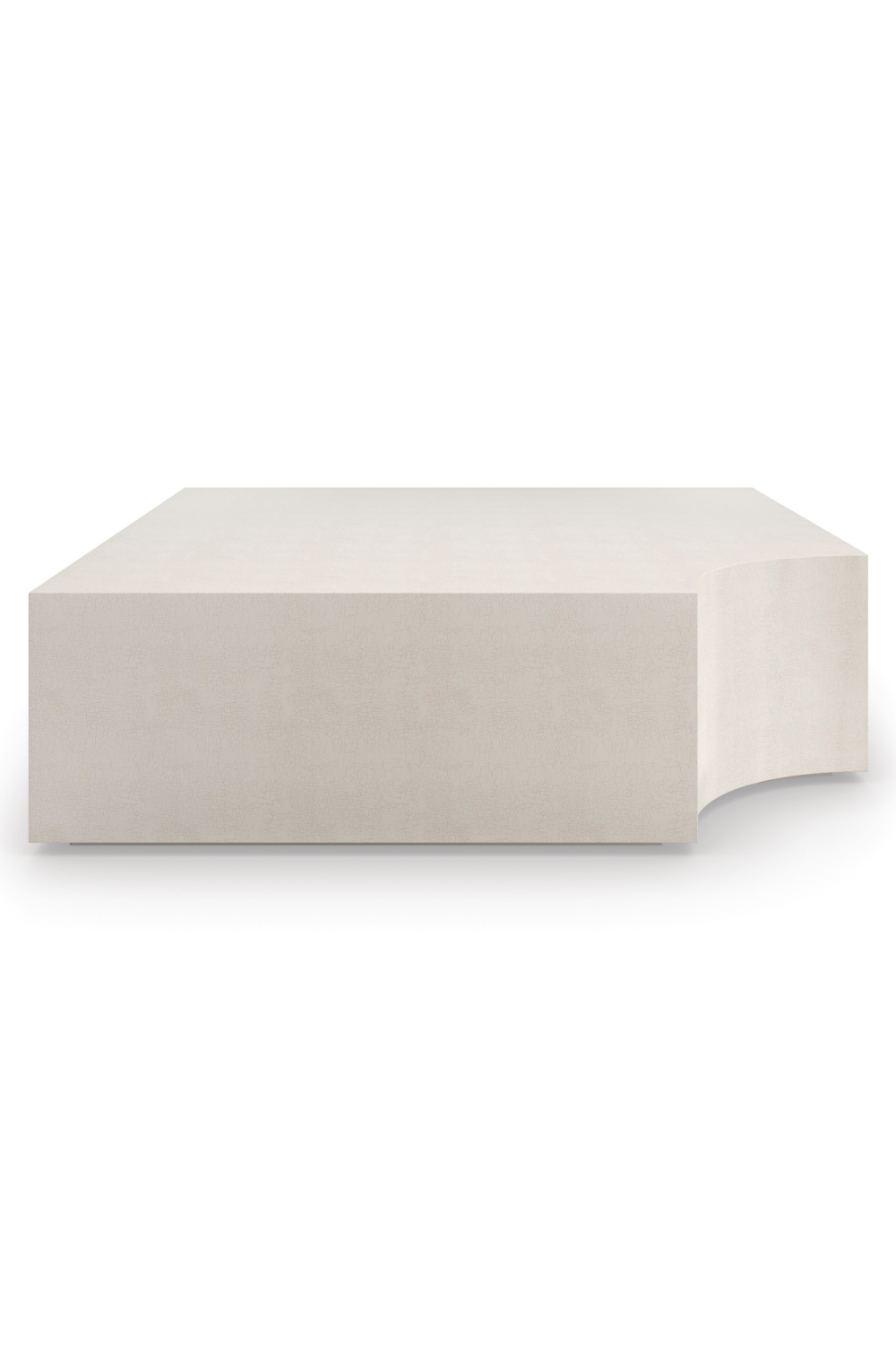 White Poplar End Table | Caracole Buttoned Up | Caracole.eu.com