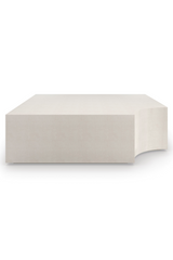 White Poplar End Table | Caracole Buttoned Up | Caracole.eu.com