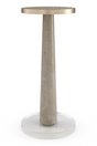 Wavy Glass Pedestal Side Table | Caracole Beyond | Caracole.eu.com