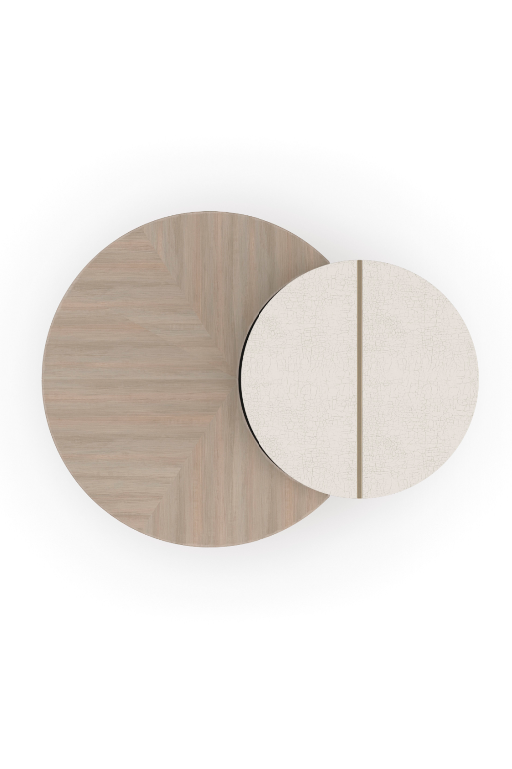 Round Modern Side Table | Caracole Duality | Caracole.eu.com