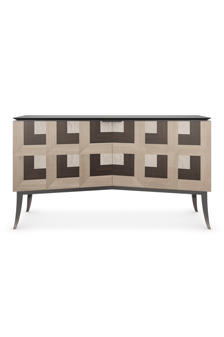 Patterned Wooden Sideboard | Caracole Escher | Caracole.eu.com