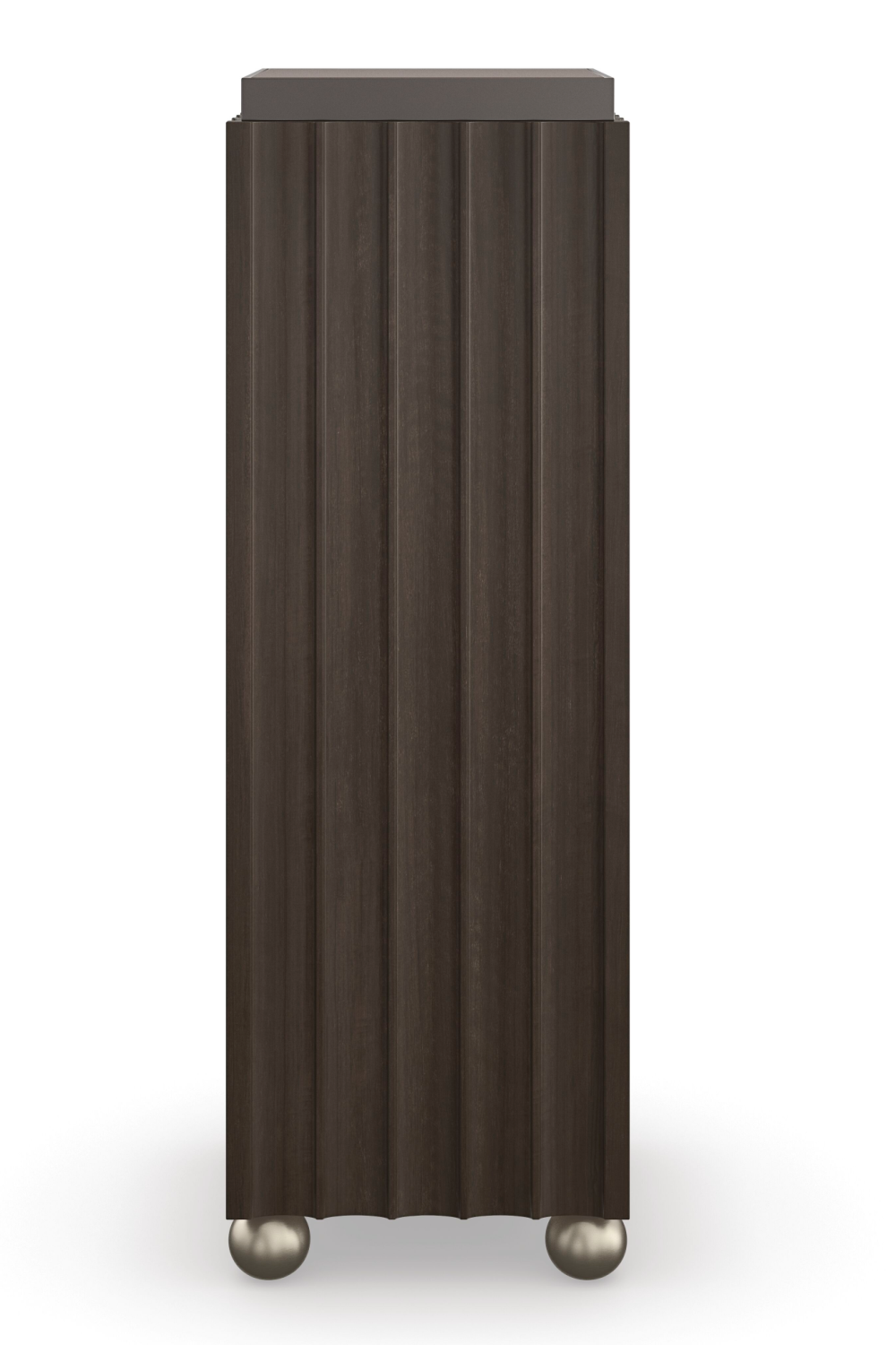 Brown Fluted Bar Table | Caracole Up To You | Caracole.eu.com