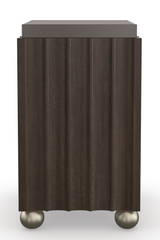 Brown Fluted Bar Table | Caracole Up To You | Caracole.eu.com