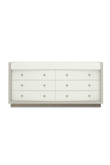 White 8-Drawer Dresser | Caracole Calais | Caracole.eu.com