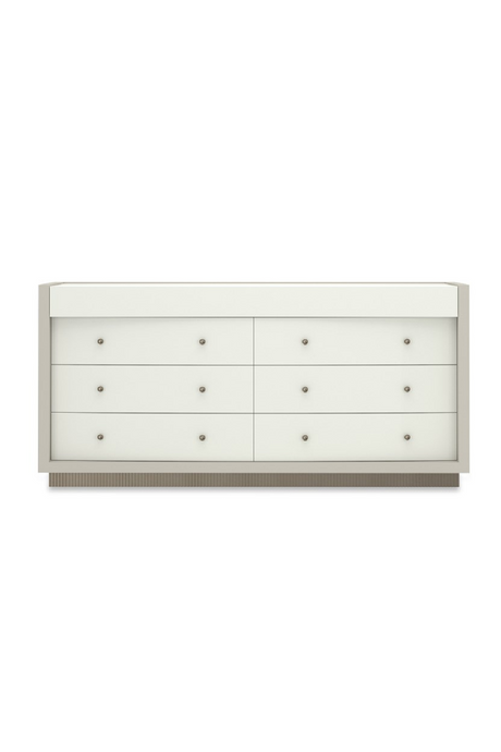 White 8-Drawer Dresser | Caracole Calais | Caracole.eu.com