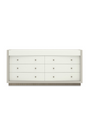 White 8-Drawer Dresser | Caracole Calais | Caracole.eu.com