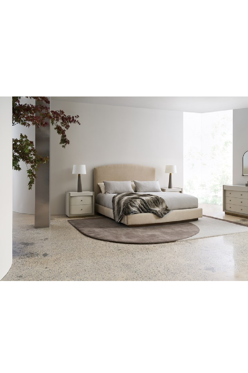 White 8-Drawer Dresser | Caracole Calais | Caracole.eu.com