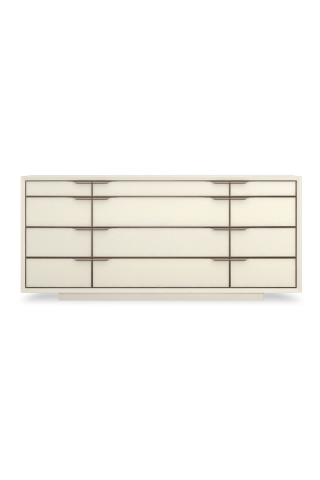 Gold Trimmed 12-Drawer Dresser | Caracole All Wrapped Up | Caracole.eu.com