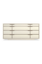 Gold Trimmed 12-Drawer Dresser | Caracole All Wrapped Up | Caracole.eu.com