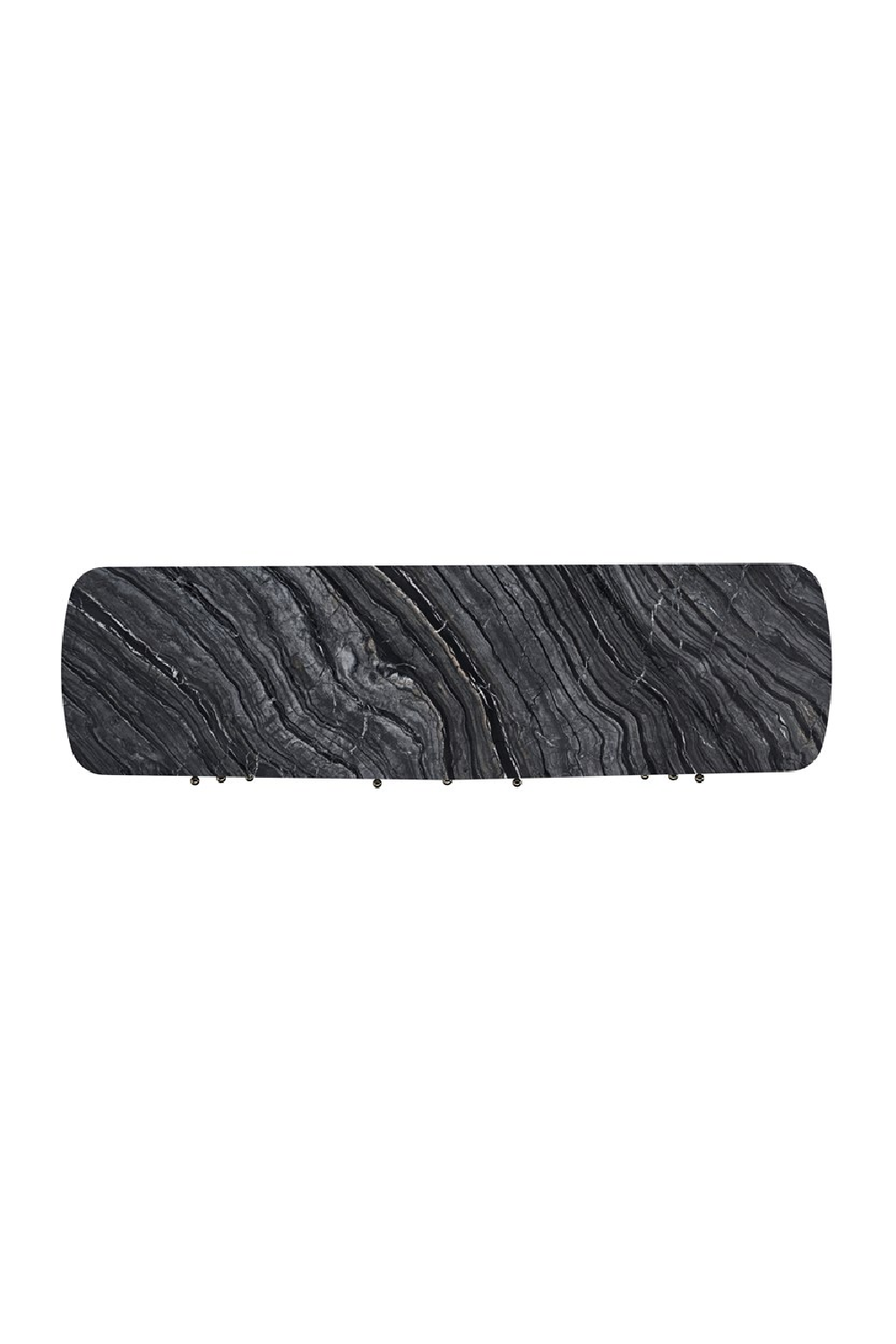 Black 8-Drawer Curved Dresser | Caracole Cabochon | Caracole.eu.com