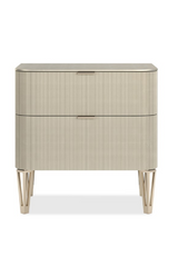 Dark Brown 2-Drawer Nightstand | Caracole True Love | Caracole.eu.com