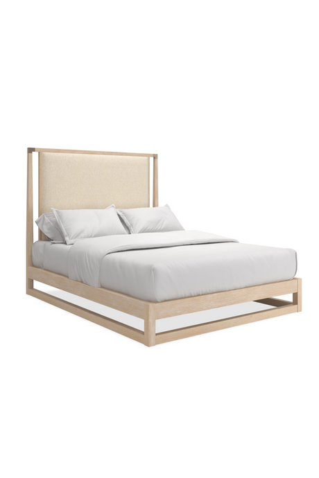 Sun-Drenched Oak Bed | Caracole Pinstripe | Caracole.eu.com