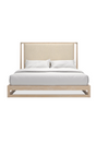 Sun-Drenched Oak Bed | Caracole Pinstripe | Caracole.eu.com