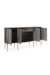 Curved Glass 4-Door Sideboard | Caracole A New Day | Caracole.eu.com