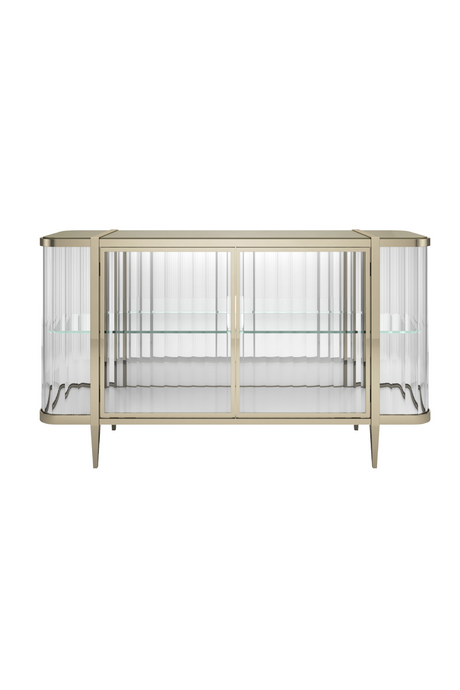 Wavy Mirror 2-Door Sideboard | Caracole Stop And Stare | Caracole.eu.com