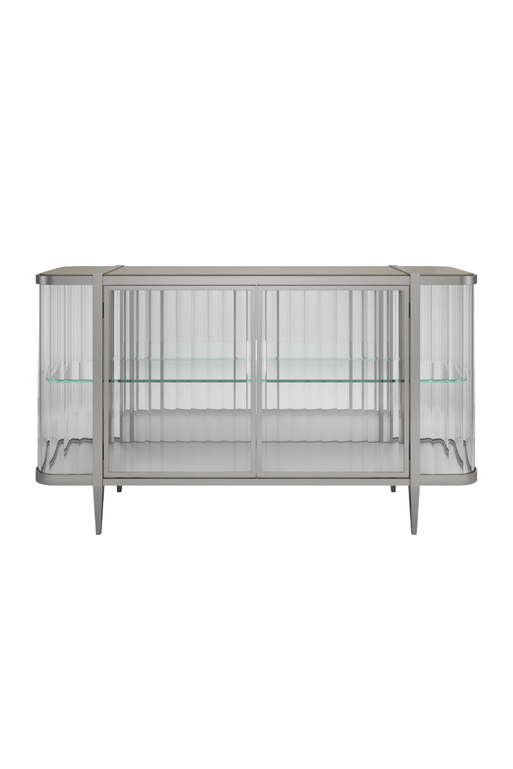 Wavy Mirror 2-Door Sideboard | Caracole Stop And Stare | Caracole.eu.com