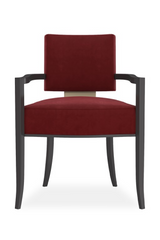 Square Back Dining Armchair | Caracole Reserved Seating | Caracole.eu.com
