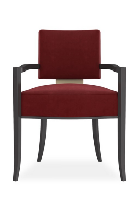 Square Back Dining Armchair | Caracole Reserved Seating | Caracole.eu.com