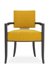 Square Back Dining Armchair | Caracole Reserved Seating | Caracole.eu.com