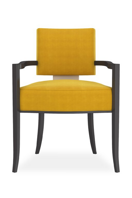 Square Back Dining Armchair | Caracole Reserved Seating | Caracole.eu.com