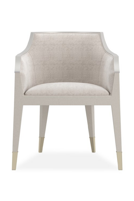 Ivory Shagreen Lounge Armchair | Caracole Sabot | Caracole.eu.com