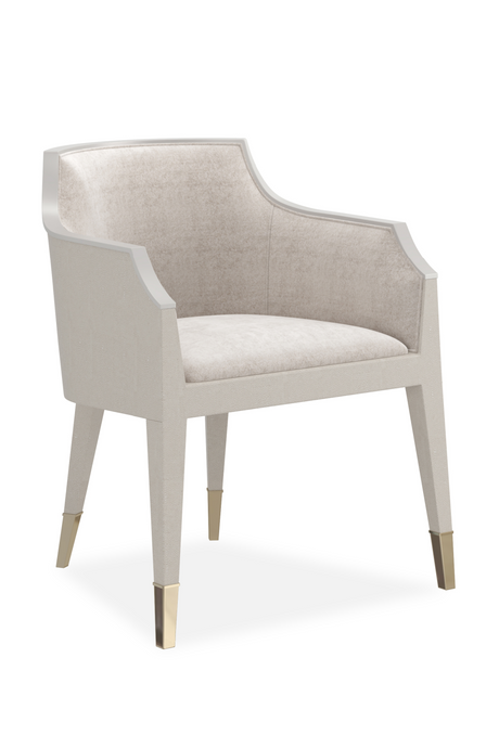 Ivory Shagreen Lounge Armchair | Caracole Sabot | Caracole.eu.com
