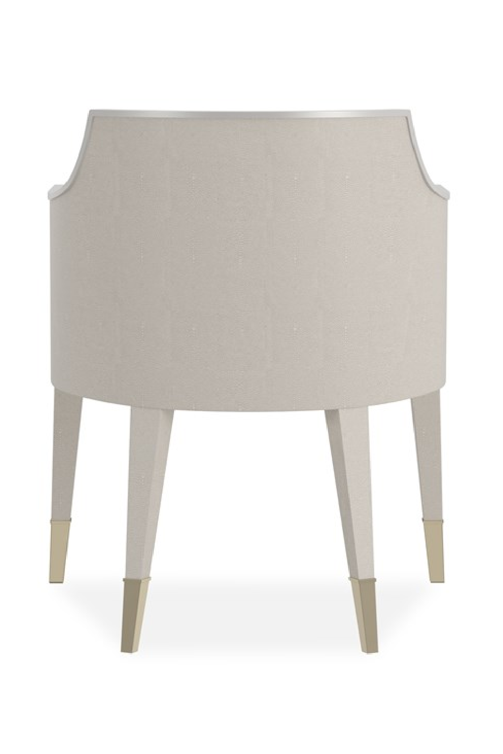 Ivory Shagreen Lounge Armchair | Caracole Sabot | Caracole.eu.com