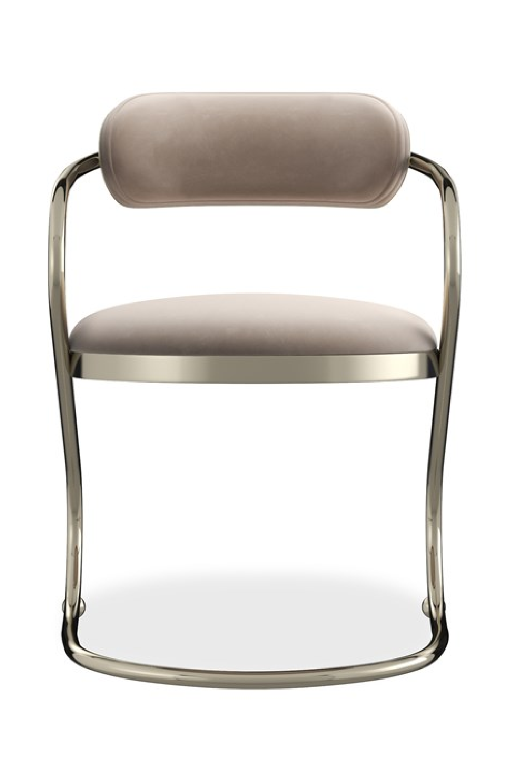 Wavy Cantilevered Dining Chair | Caracole Retrospect | Caracole.EU.com