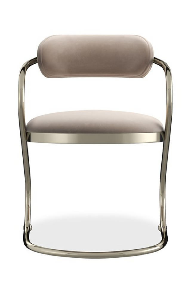 Wavy Cantilevered Dining Chair | Caracole Retrospect | Caracole.EU.com