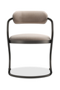 Wavy Bronze Framed Dining Chair | Caracole Retrospect | Caracole.eu.com