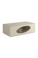 Oval Inset Coffee Table | Caracole Chasm | Caracole.eu.com
