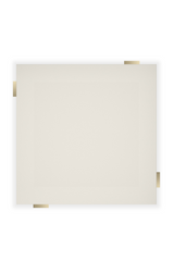 Gold Accent Square Coffee Table | Caracole I'll Take The Corner | Caracole.eu.com