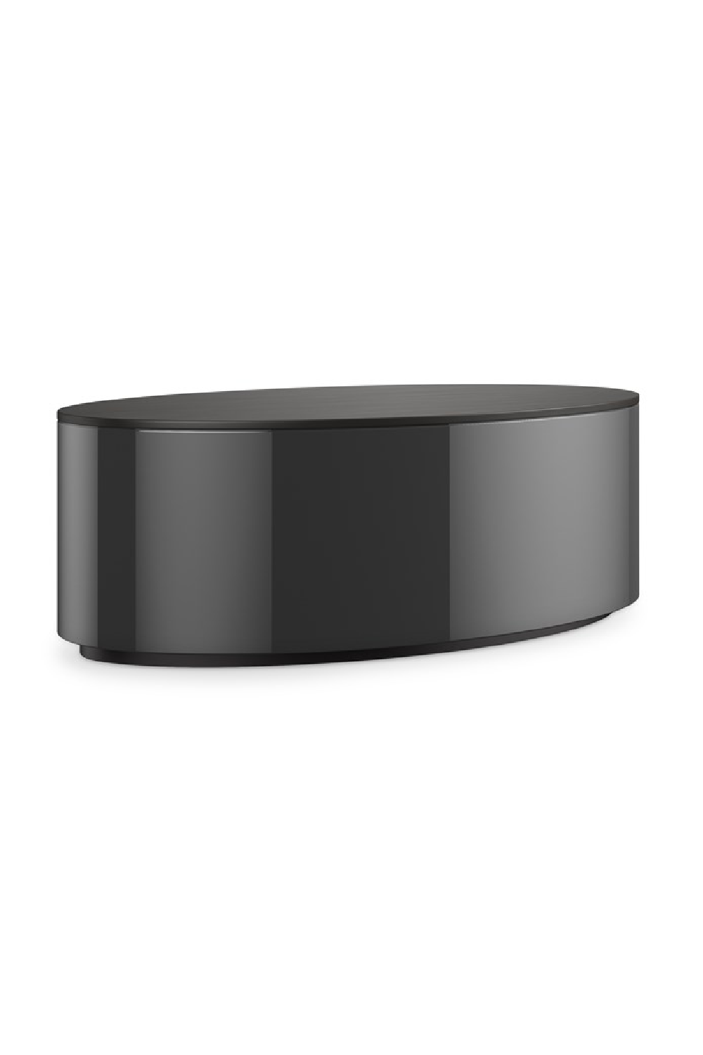 Bronze Metal Oval Coffee Table | Caracole Adele | Caracole.eu.com