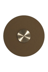 Smoked Bronze Glass Side Table | Caracole Aperture | Caracole.eu.com