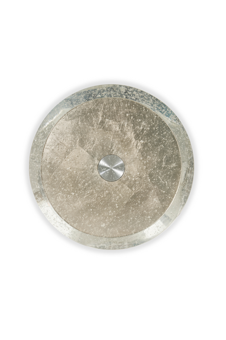 Hourglass Silver Side Table | Caracole Spy Glass | Caracole.eu.com