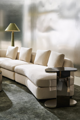 Bronze Glass Nesting End Tables (2) | Caracole Fritza | Caracole.eu.com