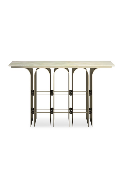 Bronze Arches Console Table | Caracole Nexus | Caracole.eu.com