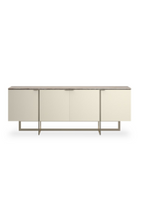 Cream 4-Door Media Unit | Caracole Wish You Were Here | Caracole.eu.com