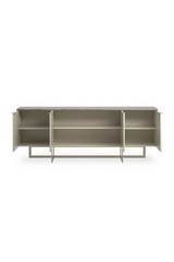 Cream 4-Door Media Unit | Caracole Wish You Were Here | Caracole.eu.com