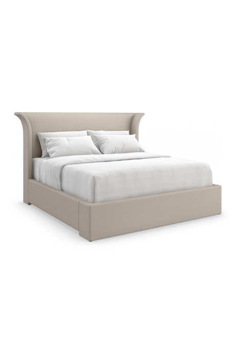 Flared Headboard Bed | Caracole Beauty Sleep | Caracole.eu.com