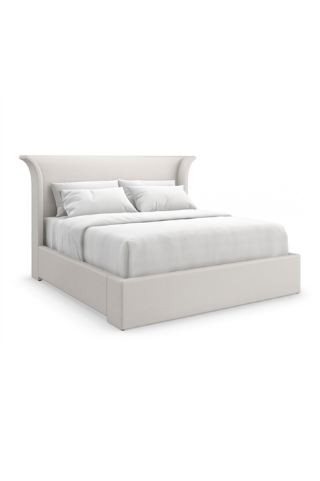 Flared Headboard Bed | Caracole Beauty Sleep | Caracole.eu.com