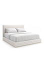 White Minimalist Queen Bed | Caracole The Boutique | Caracole.eu.com