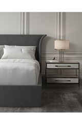 Flared Headboard Bed | Caracole Beauty Sleep | Caracole.eu.com