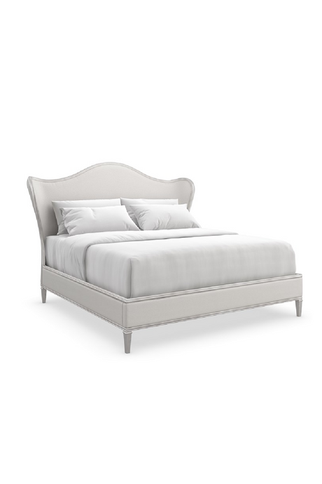 Camelback Upholstered King Bed | Caracole Bedtime Beauty | Caracole.eu.com