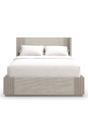 Taupe Linen Bed | Caracole Azure | Caracole.eu.com