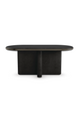 Oval Black Dining Table | Caracole Monty | Caracole.eu.com